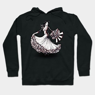 Dance of Dreams Flamingos Hoodie